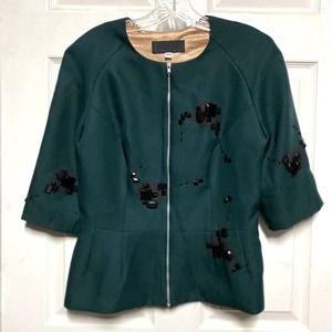 STOGOVA blouse zip front blouse 44